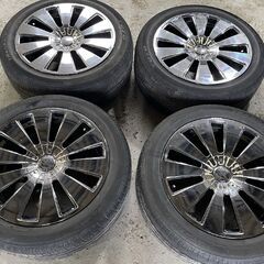 在庫全処分セール※【TH-010】ホイール+トーヨータイヤセット☆235/50R18☆