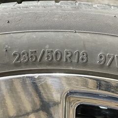 在庫全処分セール※【TH-010】ホイール+トーヨータイヤセット☆235/50R18☆