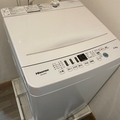 洗濯機 2019年製　Hisense
