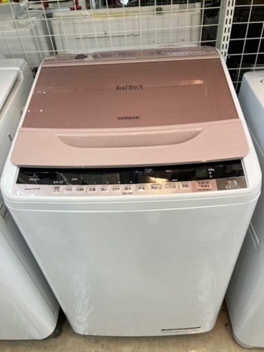 HITACHIナイアガラビート洗浄8kg洗濯機127
