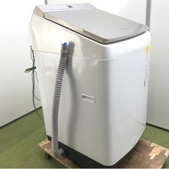 格安美品✨2021年製 Panasonic縦型洗濯乾燥機 ガラストップ 設置