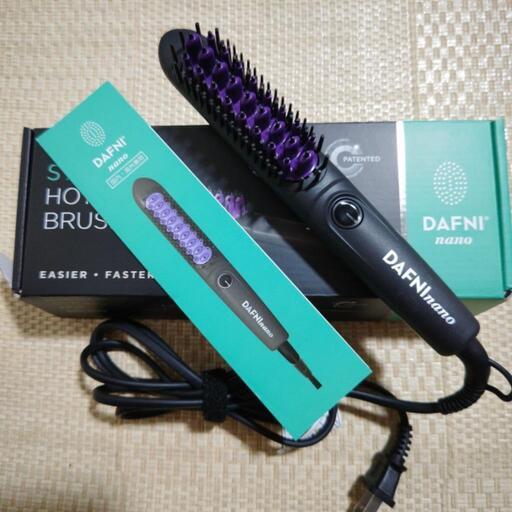 ヤーマン ダフニDAFNI nano ヘアアイロン ブラシ型 ヤーマン YA-MAN