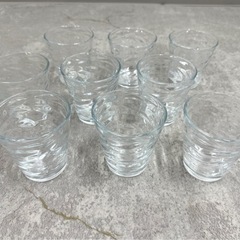 KCK181 ガラス　グラス　コップ　9個セット