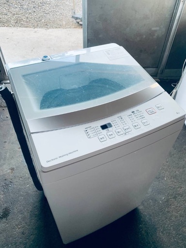 ♦️EJ1453番 ニトリ　6kg全自動洗濯機【2019年製 】