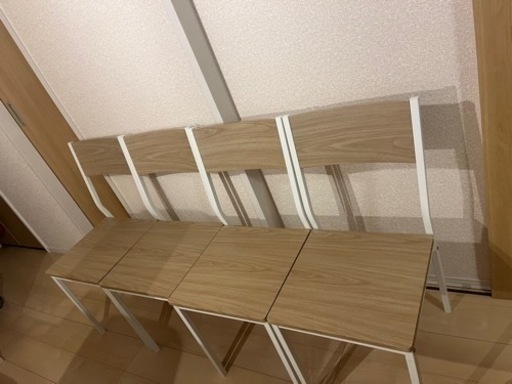 最募集 ダイニングチェア　4脚