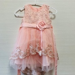 子供服　ピンクドレス　90