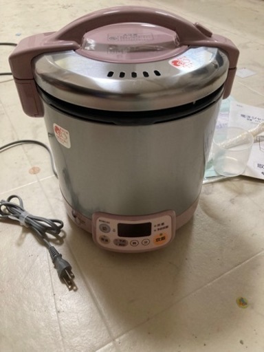 新品ガス炊飯器　5.5合