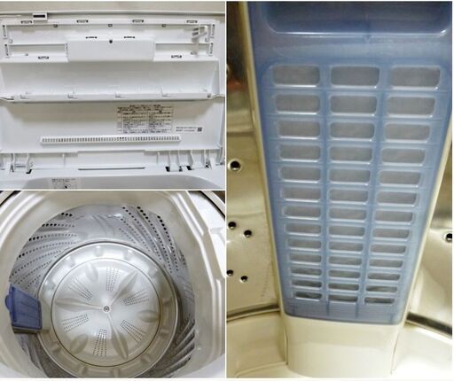 Panasonic/パナソニック 全自動洗濯機 NA-F60B10 6.0㎏ 2017年製 動作  