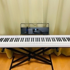 カシオ(CASIO)電子ピアノ CDP-S110WE (ホワイト...