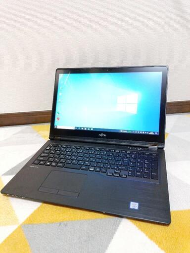【タッチパネル搭載！サクサク動く♪】Windows10　core i5 高速SSD256GB メモリ8GB  薄型 15.6インチ ノートパソコン pc すぐに使える Windows10  セットアップ済み Wi-Fi 無線LAN  win10 テンキー付きキーボード