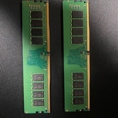 crucial メモリ　DDR4  8G 2枚