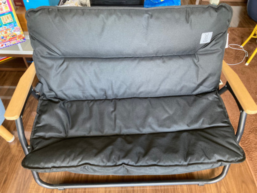☆キャンプ☆アウトドア☆ 中古☆DOD グットラックソファ ブラック
