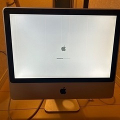 mac 画面に縦の線が入ってます。