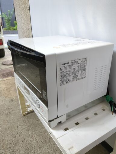 TOSHIBA 東芝 スチーム オーブン レンジ ER-V60 ホワイト