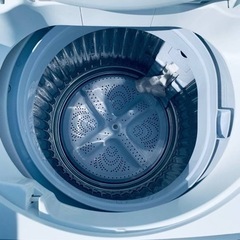 ✨2019年製✨ 1437番 シャープ✨電気洗濯機✨ES-GE6C-W‼️