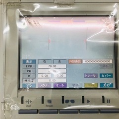 ニデック ME-1000 レンズ加工器穴あけ加工機能付き、及び、リムレス