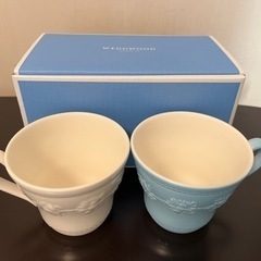 【新品・未使用】WEDGWOOD ペアカップ