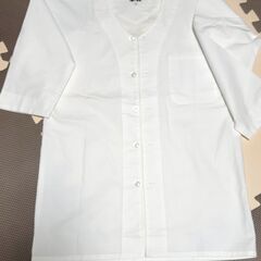 ダボシャツ★白★140cmサイズ★胸ポケット付き