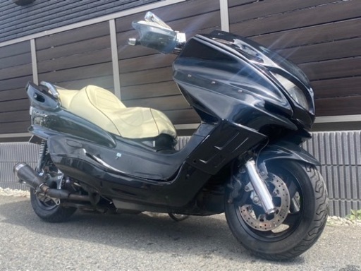YAMAHA・マジェスティC・ブラックカラー・カスタム多数・全国陸送可能〜