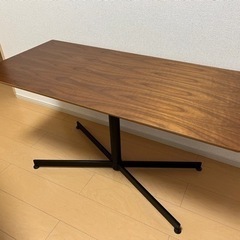 木製天板＋アイアン脚テーブル