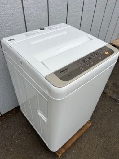 ■パナソニック 全自動洗濯機 6.0kg 2018年製 NA-F60B11■Panasonic 1～2人用 縦型洗濯機