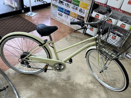 美品asahi 26インチ自転車 あさひイノベーションファクトリー シマノ6段変速ギア722
