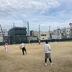 軟式野球⚾️ソフトボール🥎一緒にやってみよう🙋‍♂️の画像