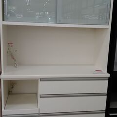 ☆ジモティ割あり☆ レンジボード 白 H197×D48×W117 クリーニング済み