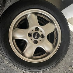 BMW MINI 冬タイヤ&ホイールセット　純正