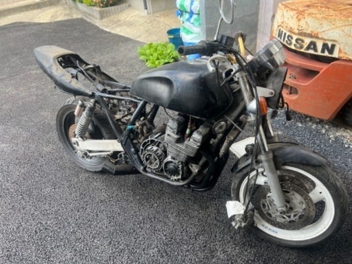 xjr400 書類無し　レストアベース　部品取り
