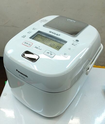 品質保証☆配達有り！16000円(税別）パナソニック 5.5合炊き 可変圧力IH 炊飯器 2020年製 ホワイト