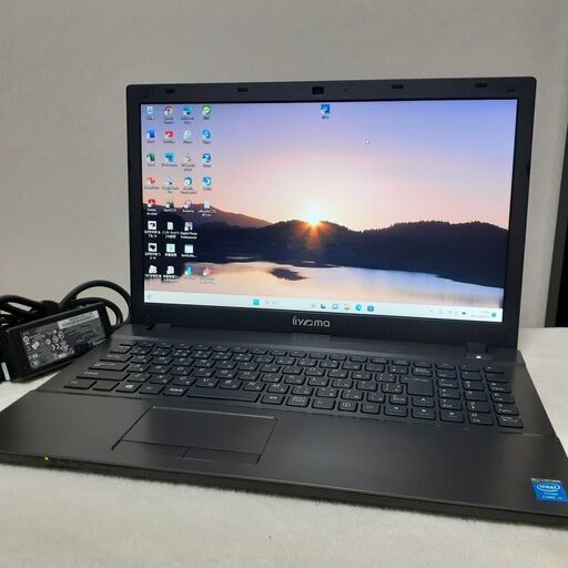 【取引中です】iiyama　ハイブリッドドライブ（SSD＋HDD）　15インチ　i5　8GB　カメラ　Office2021　Wi-Fi　マルチ　テンキー　Windows11