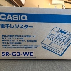 再投稿。CASIO レジスター