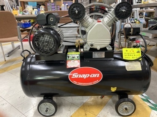 中古品 □ DUTY JAPAN 横型 オイルレス コンプレッサー YL90L-2 □ コン □ IT4DWDT6DVZW