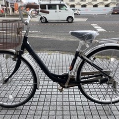 26インチ自転車】マルイシ製 LEDオートライト付 変速なし サドル新品