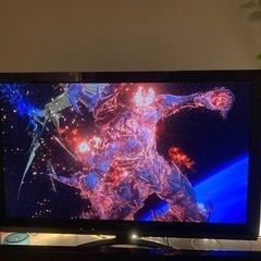 液晶テレビ レグザ REGZA37z3 Panasonicサウンドバー付属