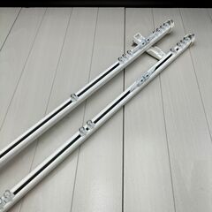 ◆O-2309KA6◆カーテンレール◆ダブル◆122cm◆ホワイト◆