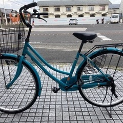 26インチ自転車】美品❗️変速なし 鍵新品❗️スペアキーあり サイモト 