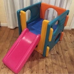 little tikes リトルタイクス ジュニアジム すべり台...