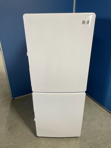 【清掃済】Haier 2ドア冷蔵庫 JR-NF148B 2021年製 通電確認済み 美品 早いもの勝ち！ 引取歓迎 配送OK