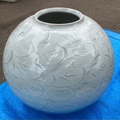 花器　大花瓶　陶器　壺