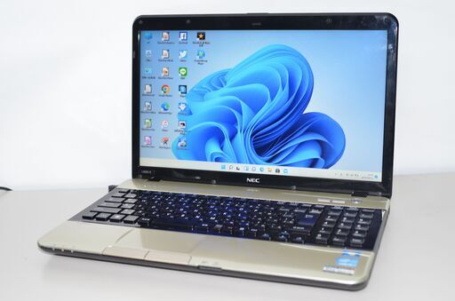中古良品ノートパソコン Windows11+office 爆速SSD240GB NEC LS550/E core i5-2410M/メモリ8GB/15.6インチ/ブルーレイ/無線内蔵/テンキー
