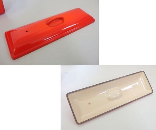 LE CREUSET テリーヌ型 32cm オレンジ USED品 札幌市 屯田店