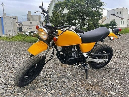 ホンダ/HONDA エイプ50/APE50 黄色 エンジン始動・走行可能 原付/スクーター 状態良好