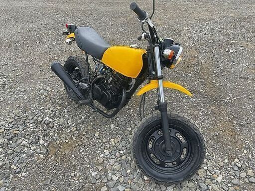 ホンダ/HONDA エイプ50/APE50 黄色 エンジン始動・走行可能 原付