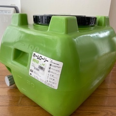 【取引中】水タンク 100L ホームローリー　グリーン