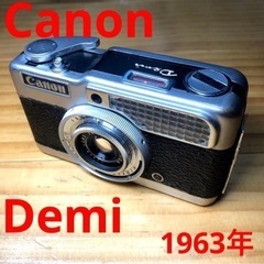 Canon Demi 動作確認　ハーフカメラ