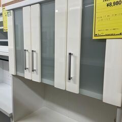 【ジモティ来店特価！！】食器棚　ニトリ　ホワイト　J-0944