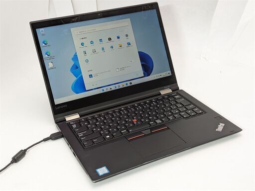 送料無料 高速SSD マルチモード・ノートパソコン 4タイプに変形 Lenovo Yoga 370 中古良品 第7世代Core i3 4GB 無線 Bluetooth 保証付 Office
