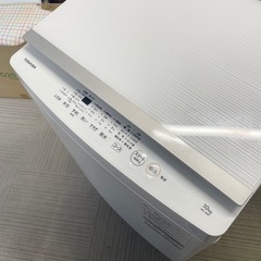 超美品‼️】東芝 2019年製 10.0kg全自動洗濯機 ガラストップ